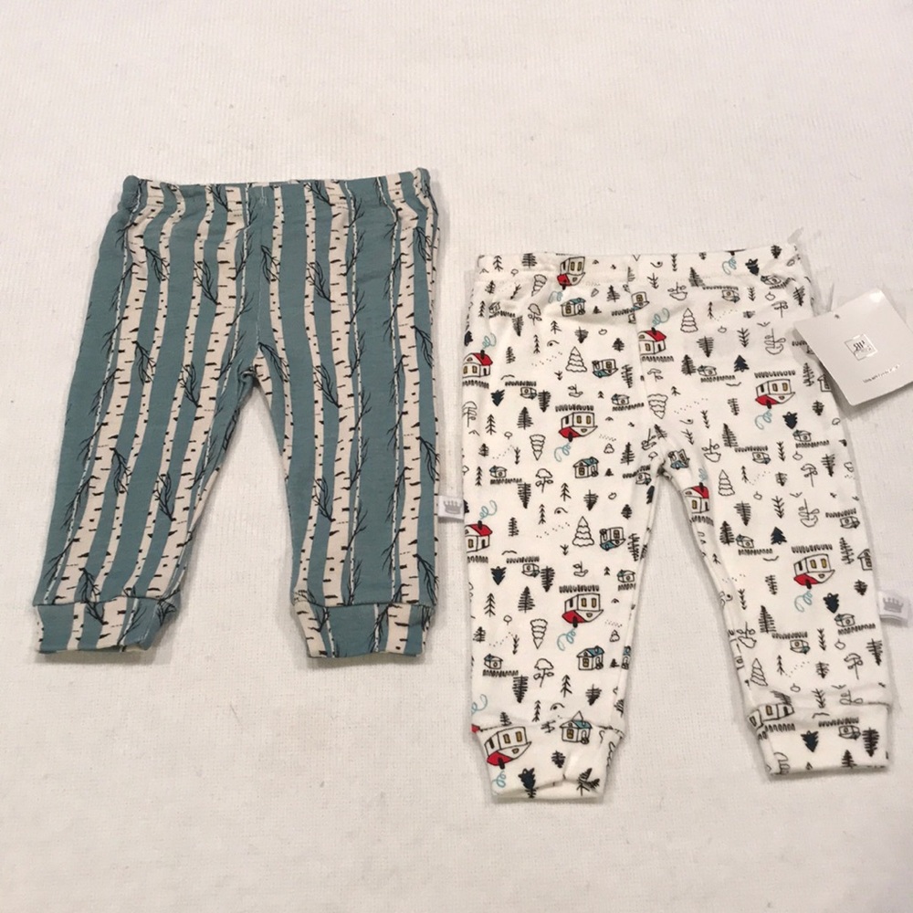 Rosie Pope Baby Boy 2 pack pants set NWT